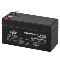 Акумулятор AGM LPM 12V - 1.3 Ah Акумулятор AGM LPM 12V - 1.3 Ah