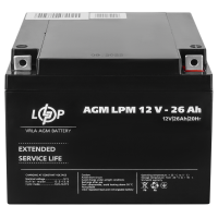 Акумулятор AGM LPM 12V - 26 Ah Акумулятор AGM LPM 12V - 26 Ah