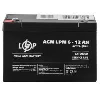 Акумулятор AGM LPM 6V - 12 Ah