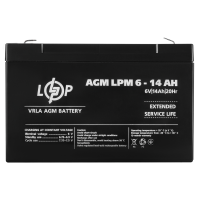 Акумулятор AGM LPM 6V - 14 Ah Акумулятор AGM LPM 6V - 14 Ah