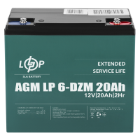 Тяговий свинцево-кислотний акумулятор LP 6-DZM-20 Ah Тяговий свинцево-кислотний акумулятор LP 6-DZM-20 Ah