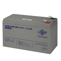 Акумулятор мультигелевий LPM-MG 12V - 7.2 Ah Акумулятор мультигелевий LPM-MG 12V - 7.2 Ah
