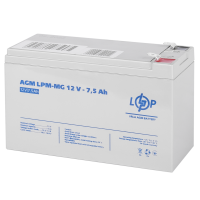 Акумулятор мультигелевий LPM-MG 12V - 7.5 Ah Акумулятор мультигелевий LPM-MG 12V - 7.5 Ah