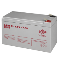 Акумулятор гелевий LPM-GL 12V - 7 Ah Акумулятор гелевий LPM-GL 12V - 7 Ah