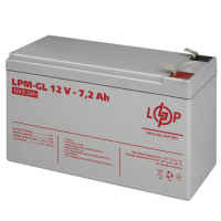 Акумулятор гелевий LPM-GL 12V - 7.2 Ah Акумулятор гелевий LPM-GL 12V - 7.2 Ah