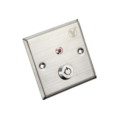 Кнопка виходу з ключем Yli Electronic YKS-850LM для системи контролю доступу