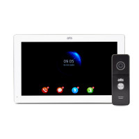 Комплект відеодомофона ATIS AD-1070FHD/T White з підтримкою Tuya Smart + AT-400FHD Black Комплект відеодомофона ATIS AD-1070FHD/T White з підтримкою Tuya Smart + AT-400FHD Black