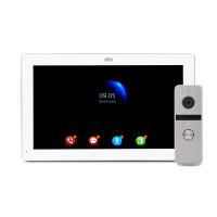 Комплект відеодомофона ATIS AD-1070FHD/T White з підтримкою Tuya Smart + AT-400FHD Silver Комплект відеодомофона ATIS AD-1070FHD/T White з підтримкою Tuya Smart + AT-400FHD Silver