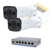 Комплект для керування і контролю доступу автотранспорту на 2 камери Комплект для керування і контролю доступу автотранспорту на 2 камери