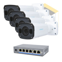Комплект для керування і контролю доступу автотранспорту на 4 камери Комплект для керування і контролю доступу автотранспорту на 4 камери