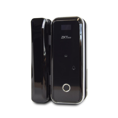 Smart замок ZKTeco GL300  right для скляних дверей зі сканером відбитку пальця і зчитувачем Mifare