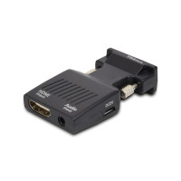 Конвертер відеосигналу ATIS VGA-HDMI-C з кабелями Конвертер відеосигналу ATIS VGA-HDMI-C з кабелями