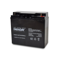 Акумулятор 12В 18 Аг для ДБЖ Faraday Electronics FAR18-12 Акумулятор 12В 18 Аг для ДБЖ Faraday Electronics FAR18-12