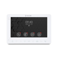 Відеодомофон 7" BCOM BD-780FHD White з детектором руху і записом відео Відеодомофон 7" BCOM BD-780FHD White з детектором руху і записом відео